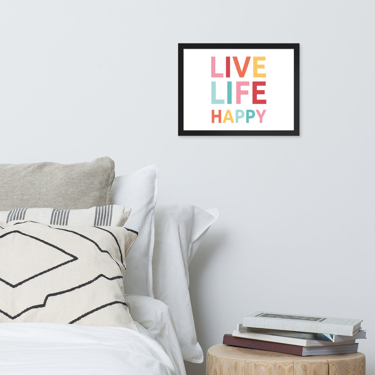 Live Life Happy Poster