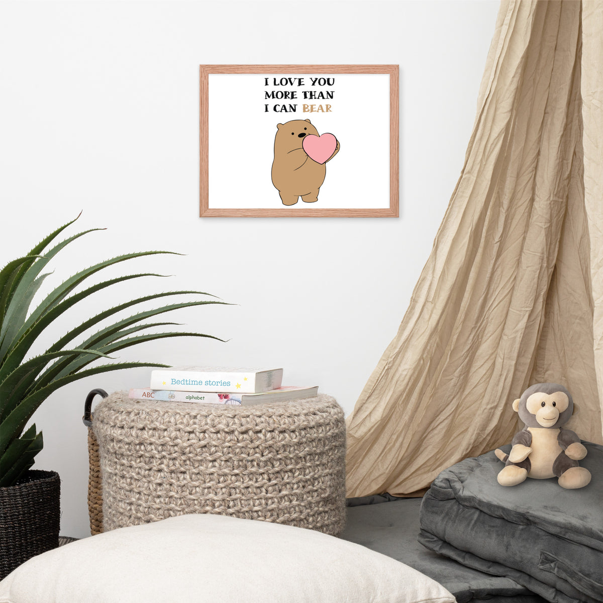 I Love You More Then I Can Bear Poster