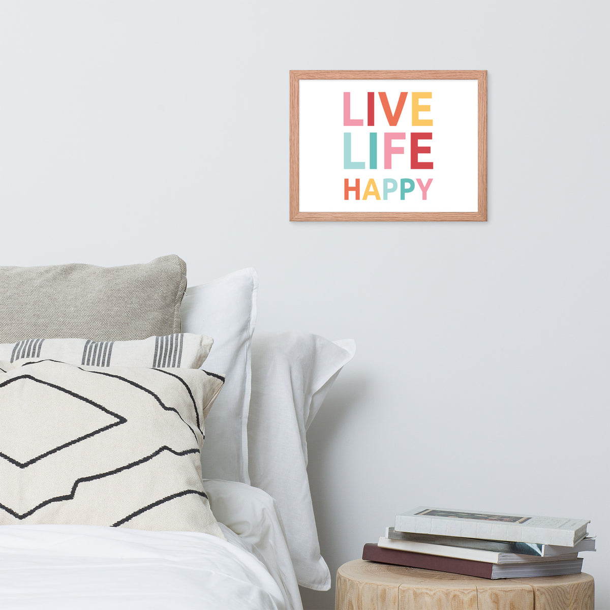 Live Life Happy Poster