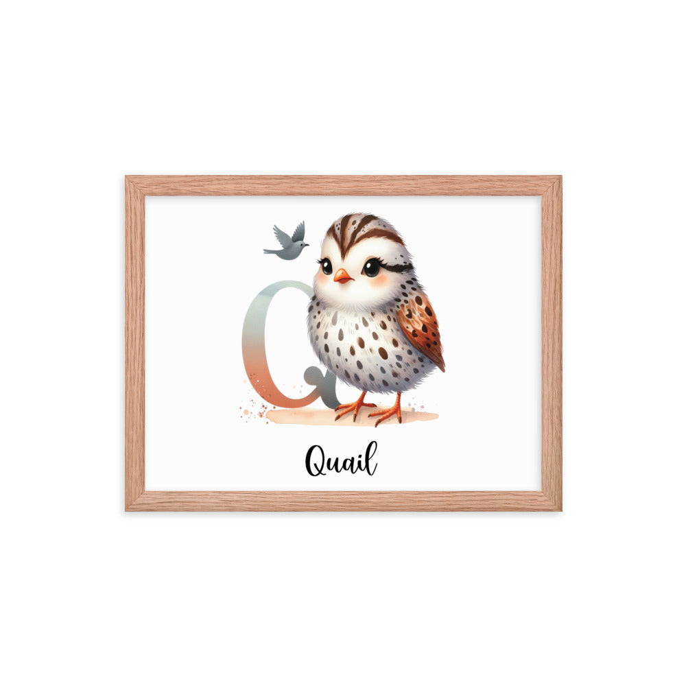 Quail poster