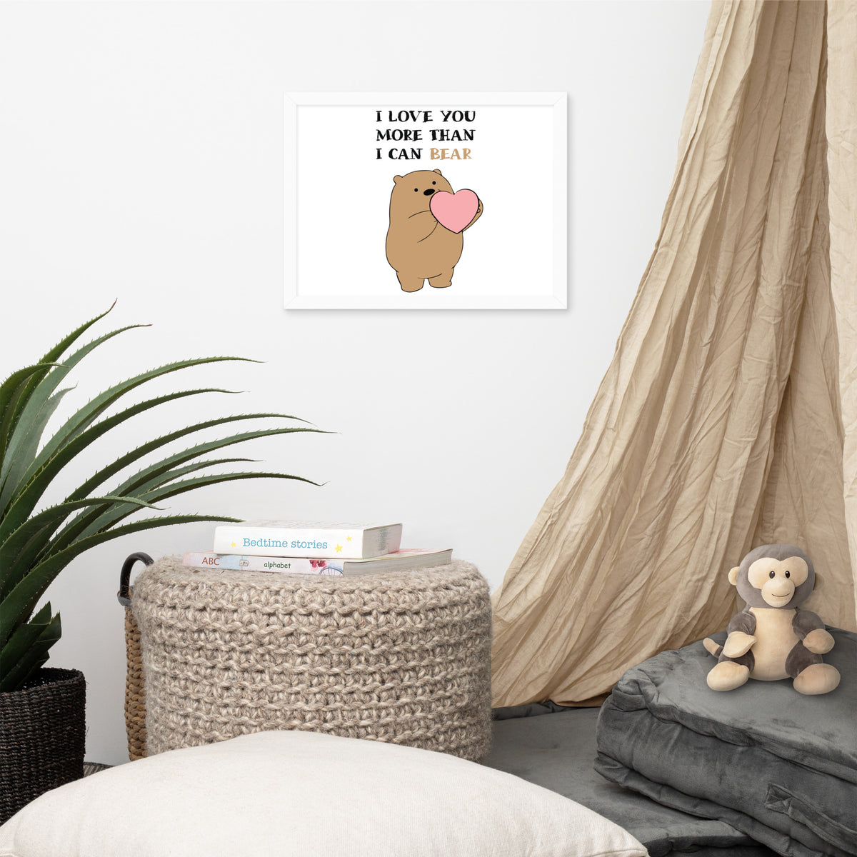 I Love You More Then I Can Bear Poster