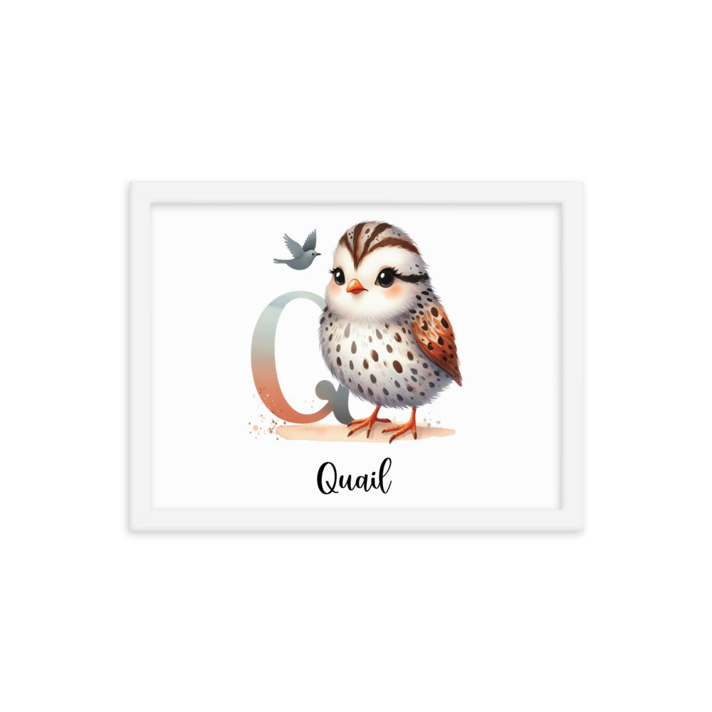 Quail poster